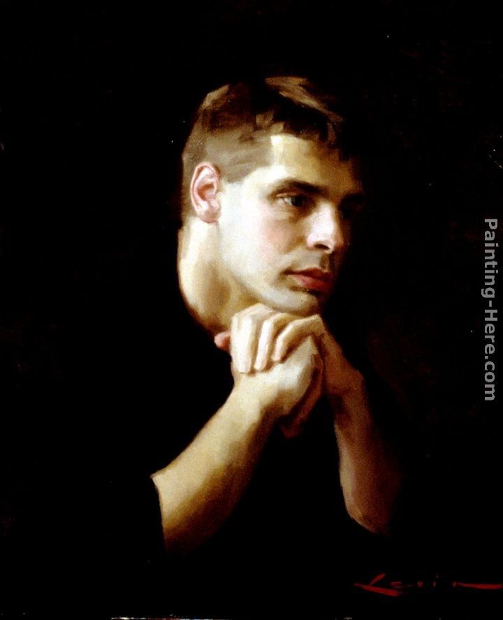 Steven J Levin Portrait of a Young Man